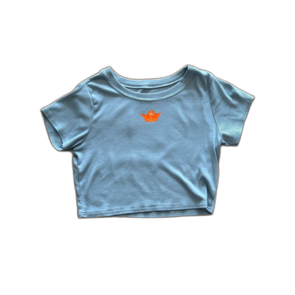 Boys Lie Where it Begins Crop Tee - Picture 1 of 2